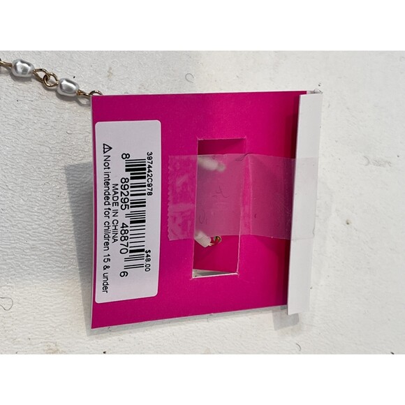 Betsey Johnson Tropical Cocktail Drinks Earrings Mismatch NEW Dangle - Picture 3 of 5